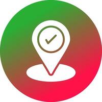 Correct Creative Icon Design vector