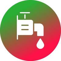 Faucet Creative Icon Design vector