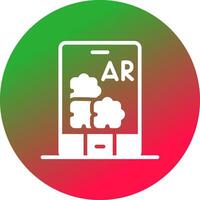 Ar Puzzle Creative Icon Design vector