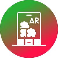 Ar Puzzle Creative Icon Design vector