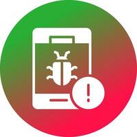 Bug Creative Icon Design vector