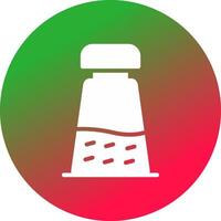 Salt And Pepper Creative Icon Design vector