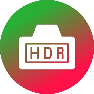 Hdr Creative Icon Design
