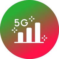 5G Creative Icon Design vector