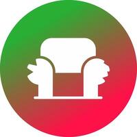 Sofa Creative Icon Design vector