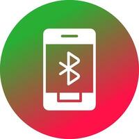 Bluetooth Creative Icon Design vector