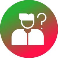 Question Creative Icon Design vector