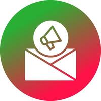 Email Marketing Creative Icon Design vector