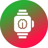 inteligente reloj creativo icono diseño vector