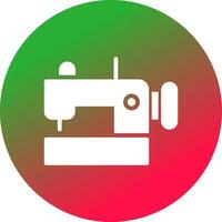 Sewing Machine Creative Icon Design vector