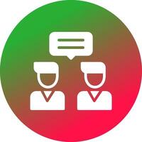 Meetings Creative Icon Design vector