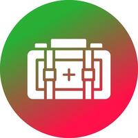 First Aid Kit Creative Icon Design vector