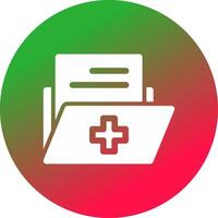 Medical History Creative Icon Design vector