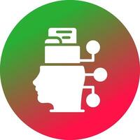 Intelligent Data Creative Icon Design vector