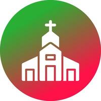 diseño de icono creativo de iglesia vector