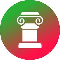 Pillar Creative Icon Design vector
