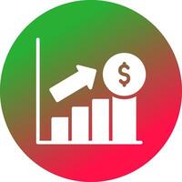 Profit Creative Icon Design vector