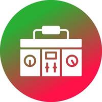 Dj Mixer Creative Icon Design vector