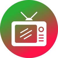 Tv Creative Icon Design vector