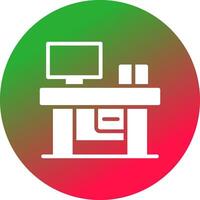 Desk Creative Icon Design vector