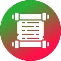 Scroll Creative Icon Design vector