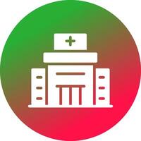 diseño de icono creativo de hospital vector