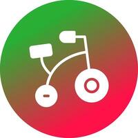 Bike Toy Creative Icon Design vector