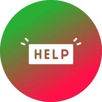 Help Creative Icon Design vector
