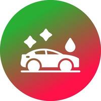 Car Wash Creative Icon Design vector