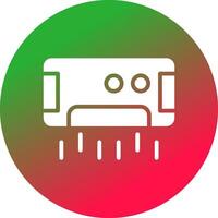 Air Conditioning Creative Icon Design vector