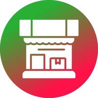 tienda de diseño de iconos creativos vector