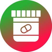 Pills Creative Icon Design vector