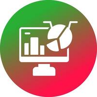 Data Analytics Creative Icon Design vector