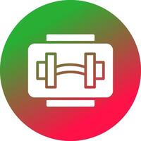 Gym Creative Icon Design vector