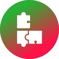Puzzle Creative Icon Design vector