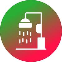 Shower Creative Icon Design vector