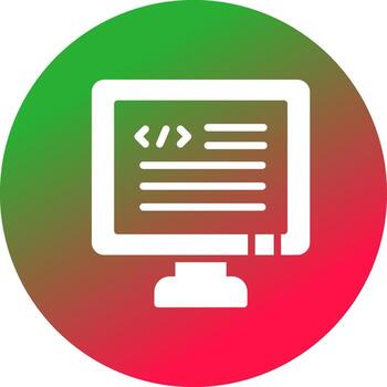 Code Creative Icon Design vector