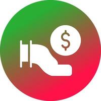 diseño de icono creativo de crowdfunding vector