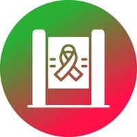 Awareness Day Creative Icon Design vector