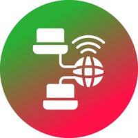 Internet Of Things Creative Icon Design vector