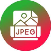 Jpeg Creative Icon Design vector