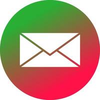 Email Creative Icon Design vector