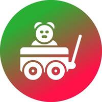 Cart Creative Icon Design vector