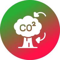 co2 creativo icono diseño vector