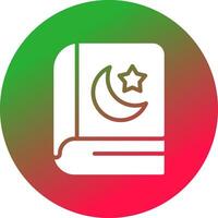 diseño de icono creativo de quran vector