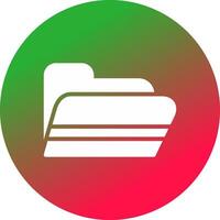 Folder Creative Icon Design vector
