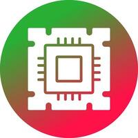 Processor Creative Icon Design vector