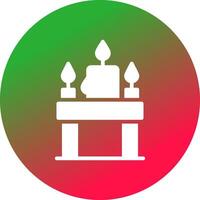 Candles Creative Icon Design vector