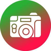 Disposable Camera Creative Icon Design vector