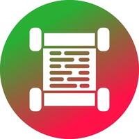 Scroll Creative Icon Design vector